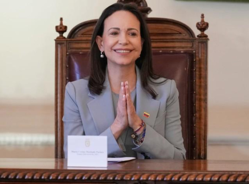 María Corina Machado dice que Venezuela necesita mucho más que dinero tras acuerdo con EEUU